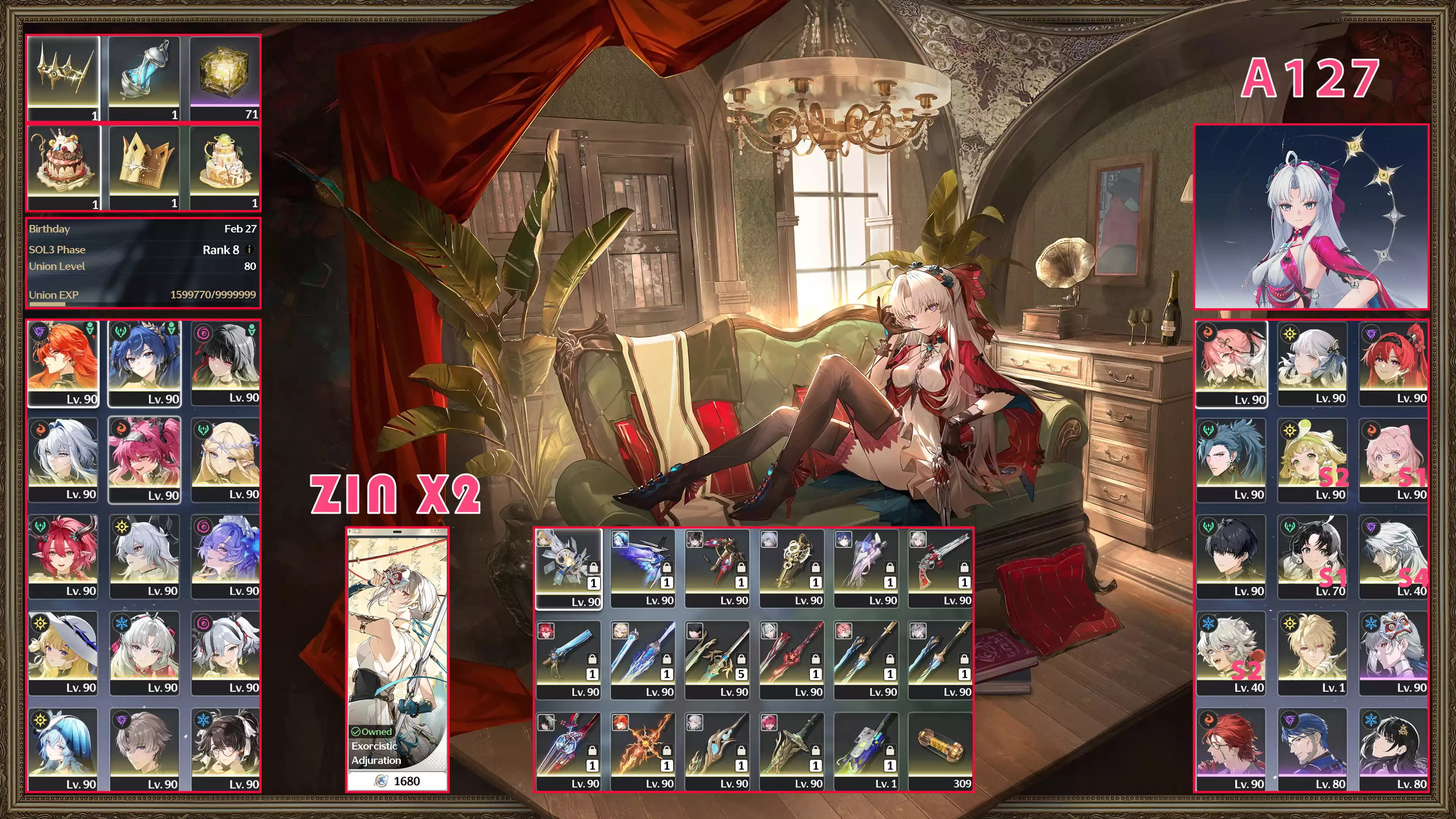 ACC VIP NHIỀU CHAR TRẤN FLEX MỌI ĐỘI HÌNH (ASIA)